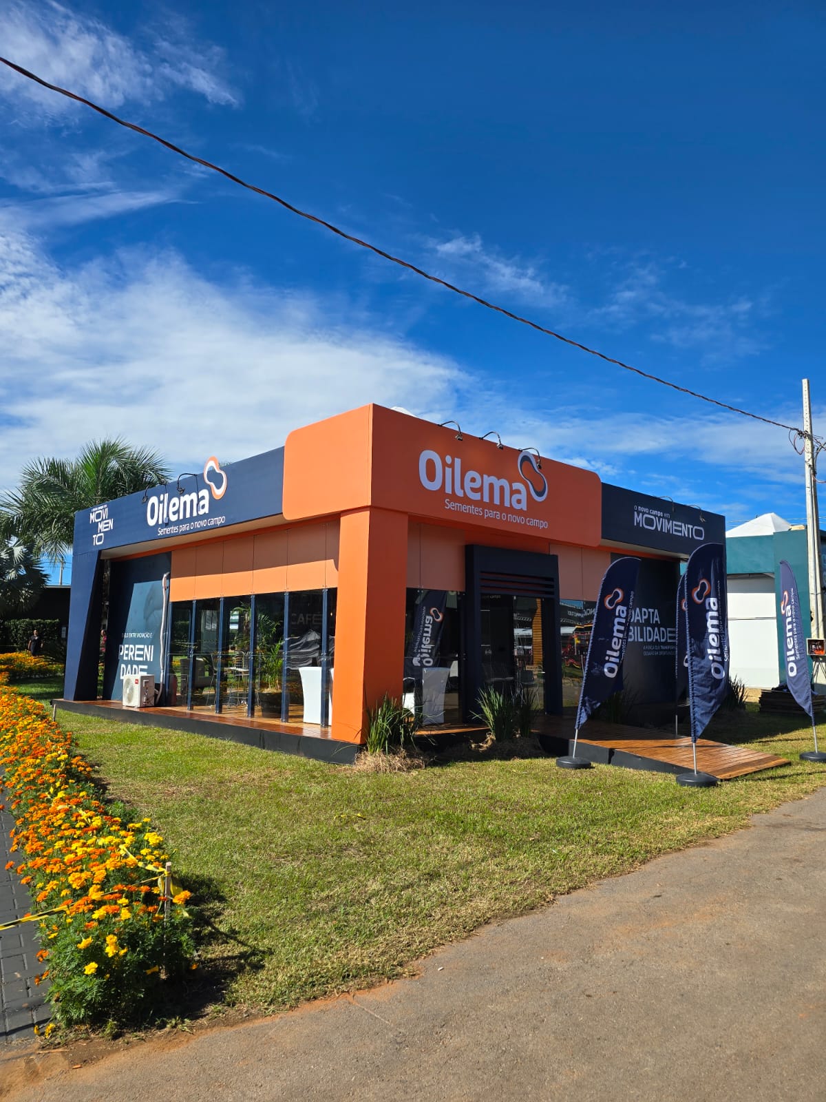 Estande corporativo montado em feira pela Map Stands, grupo Totiva+